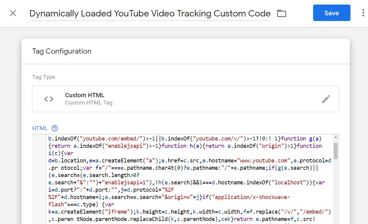 Google Tag Manager 2019 Tutorial With Script For Tracking YouTube Video Views