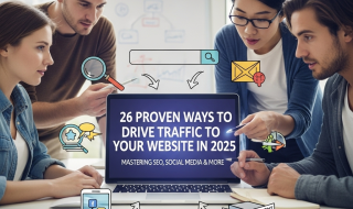 26 Proven Ways to Increase Website Traffic in 2025