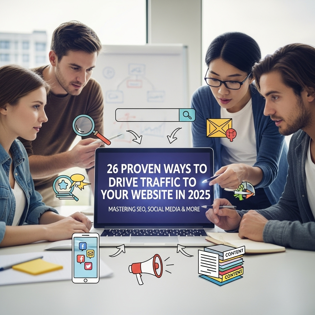 26 Proven Ways to Increase Website Traffic in 2025 26 Proven Ways to Increase Website Traffic in 2025