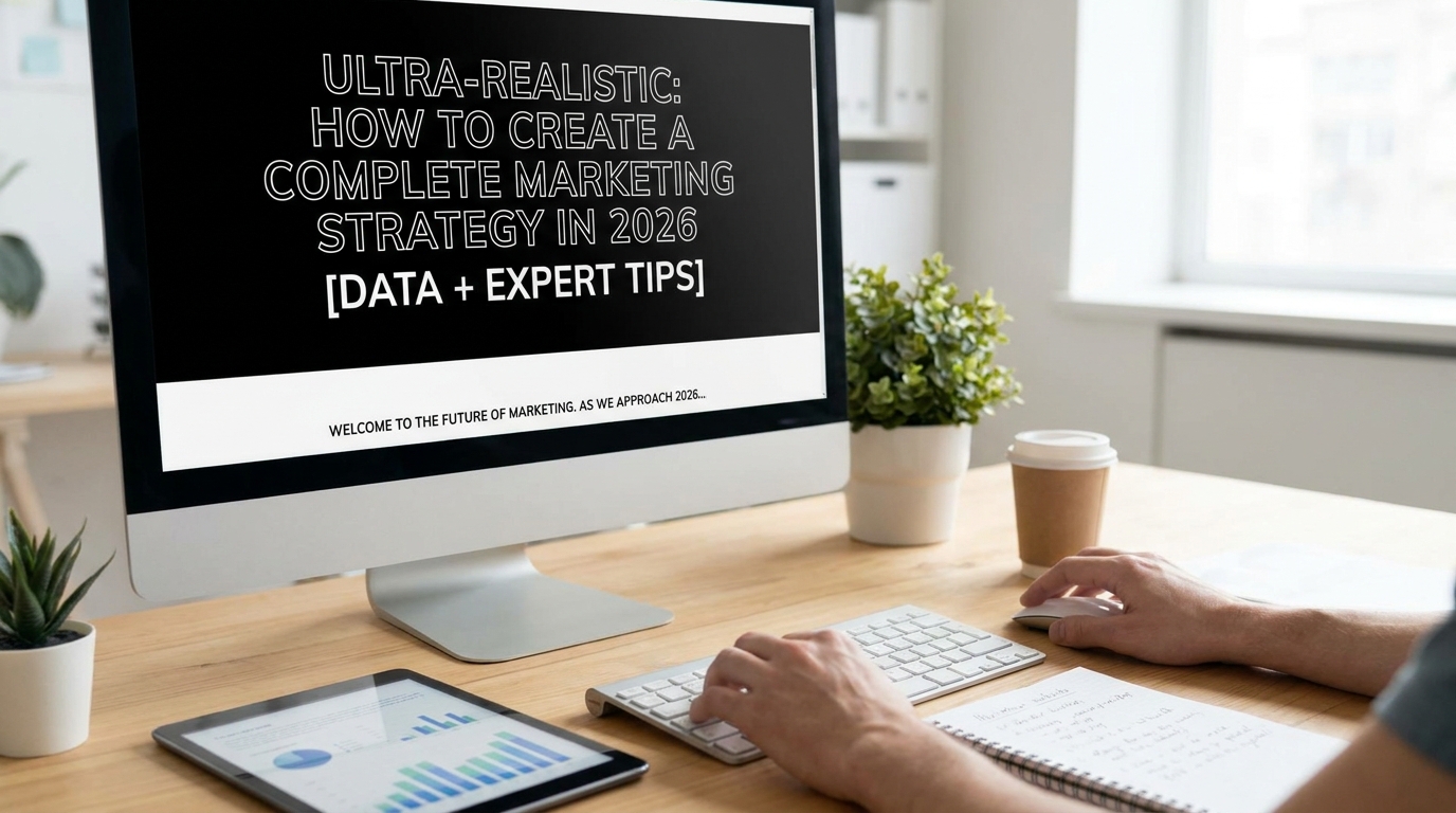 Your 2026 Marketing Strategy, AI, Data and Expert Tips