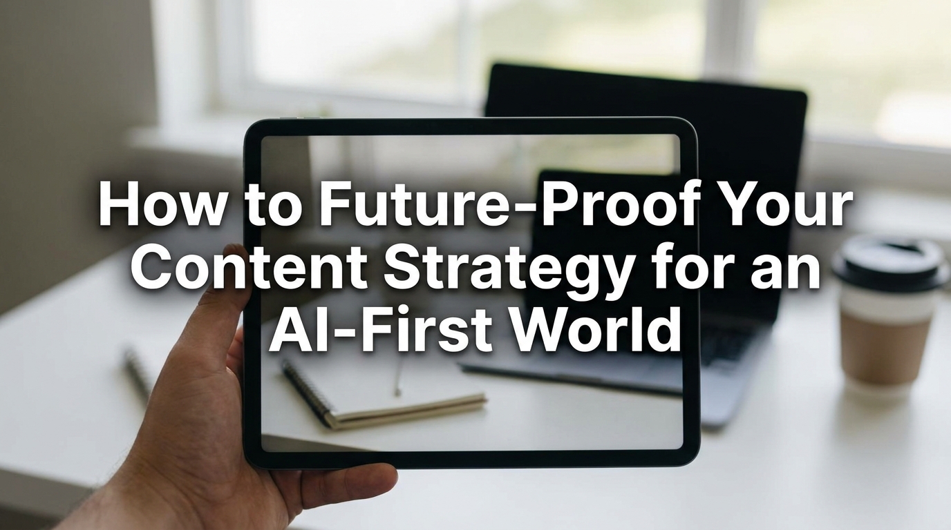 Future-Proof Your Content Strategy for an AI World