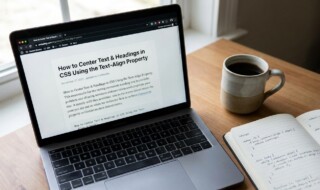 How to Center Text and Headings in CSS with text align