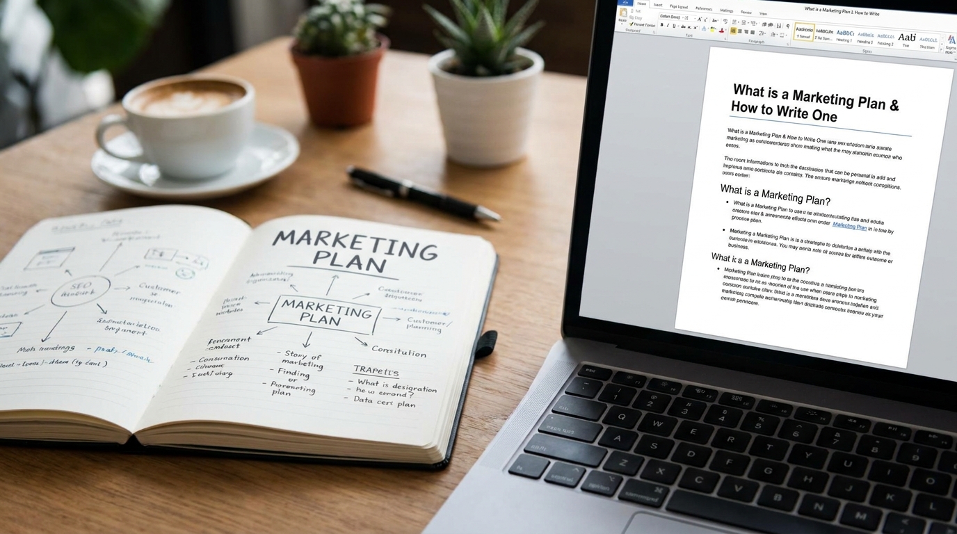 How to Write a Marketing Plan, A Guide with Examples