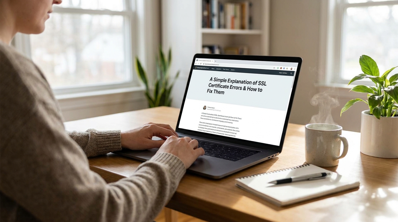 SSL Certificate Errors and How to Fix Them