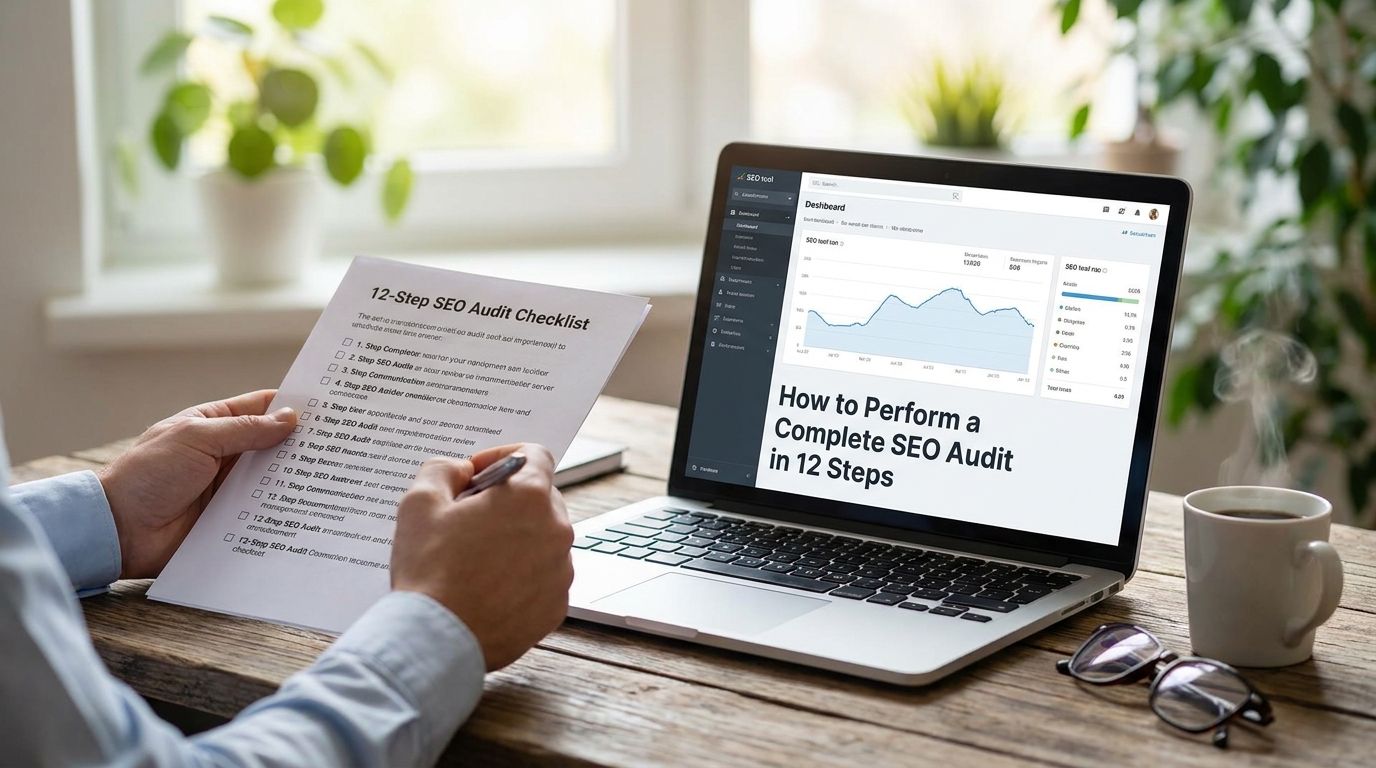 A Complete SEO Audit Checklist in 12 Simple Steps